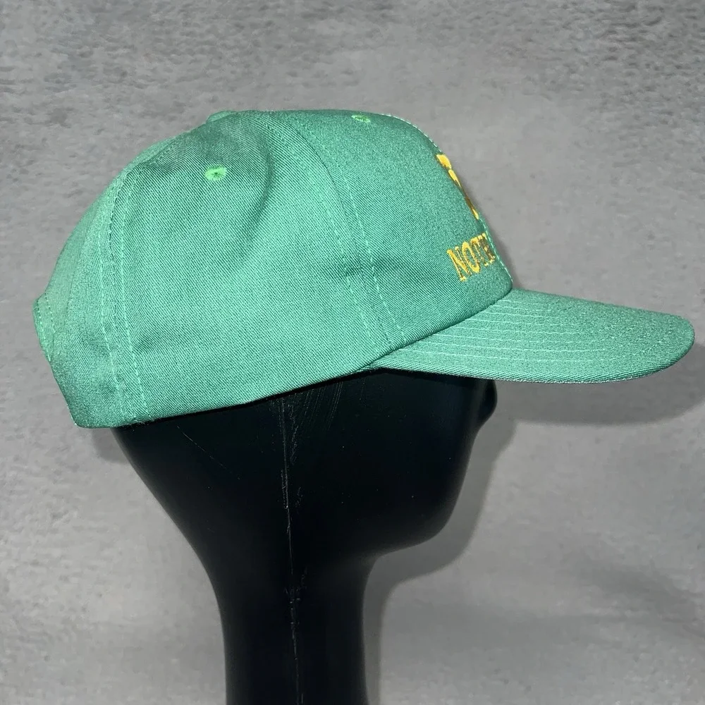 Vintage Notre Dame Fighting Irish Hat Cap Snap Back '56 Embroidered Made in USA